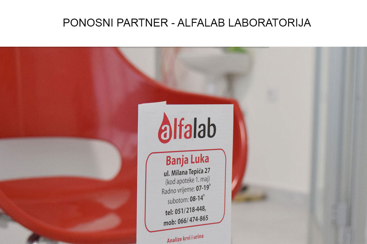 Ponosni partner – dugogodišnja saradnja Alfalab laboratorija