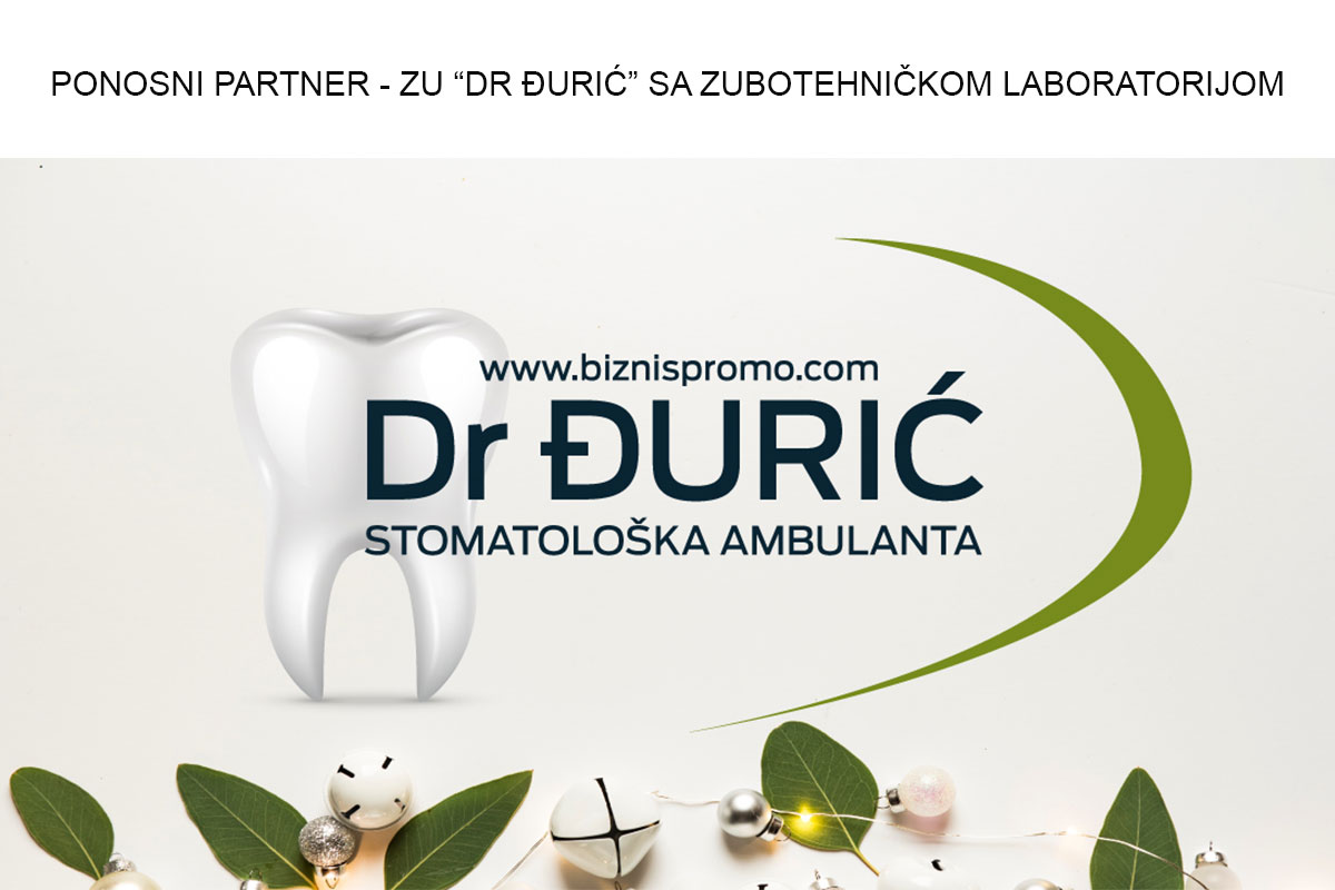 Ponosni partner – dugogodišnja saradnja ZU Stomatološka ambulanta “dr Đurić”